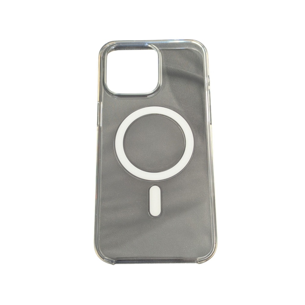 G1. Apple Clear Case with MagSafe for iPhone 14 Pro Max Slightly Used